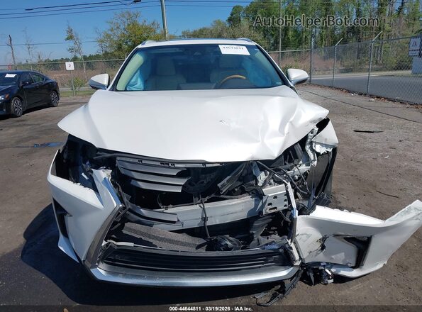 2T2BZMCA1JC146811 2018 LEXUS RX 350 White ხელსაწყოთა პანელის ხედი