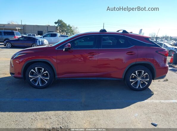 2T2BZMCA3GC017297 2016 LEXUS RX 350 Red Панорамний вид салону 360°