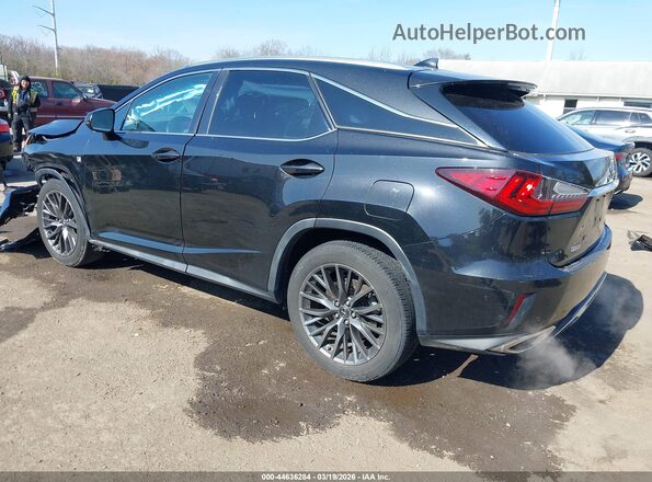 2T2BZMCA4GC017535 2016 LEXUS RX 350 Black Trasero izquierdo