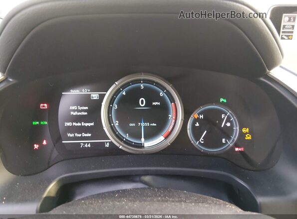 2T2BZMCA4JC143577 2018 LEXUS RX 350 Белый 
