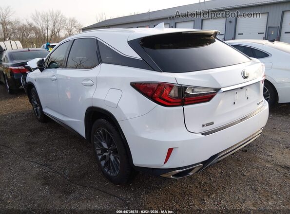 2T2BZMCA4JC143577 2018 LEXUS RX 350 Белый 