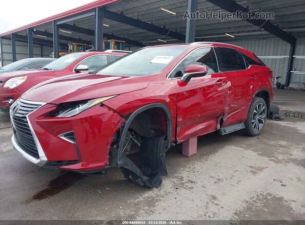 2T2BZMCA4KC178914 2019 LEXUS RX 350 Красный Вид спереди