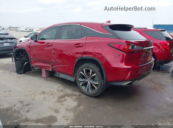 2T2BZMCA4KC178914 2019 LEXUS RX 350 Красный Задняя левая четверть