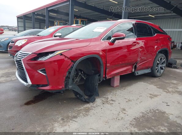 2T2BZMCA4KC178914 2019 LEXUS RX 350 Красный Передняя левая четверть