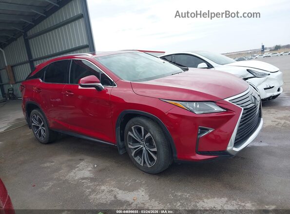 2T2BZMCA4KC178914 2019 LEXUS RX 350 Красный Вид задней части салона