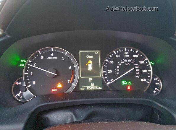 2T2BZMCA4KC190965 2019 LEXUS RX Blue 