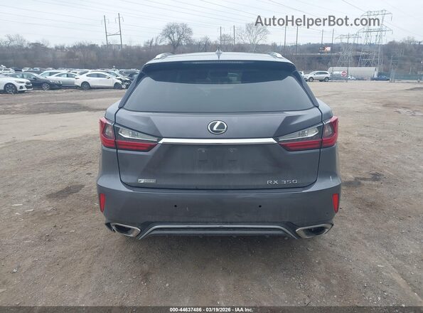 2T2BZMCA5GC012828 2016 LEXUS RX 350 Gray 