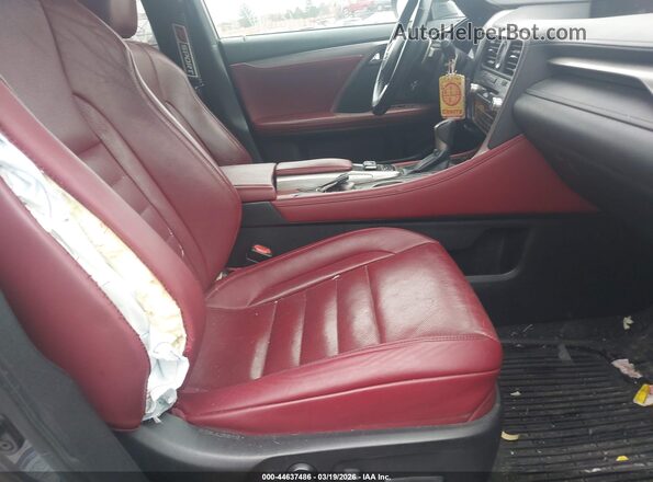 2T2BZMCA5GC012828 2016 LEXUS RX 350 Gray Front interior view