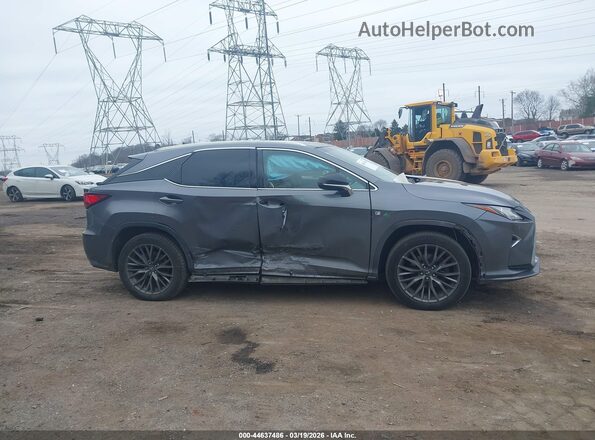 2T2BZMCA5GC012828 2016 LEXUS RX 350 Gray 360 interior view