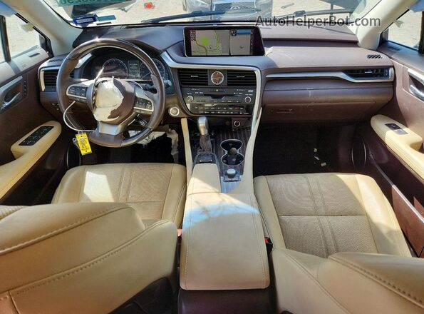 2T2BZMCA5JC142180 2018 LEXUS RX Black Вид панелі приладів