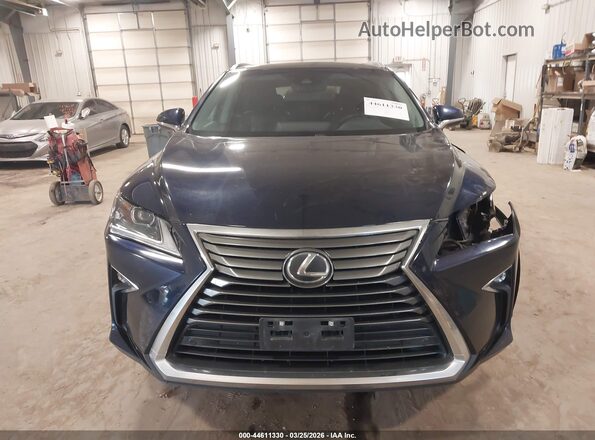 2T2BZMCA5JC153017 2018 LEXUS RX 350 Синий Вид щитка приборов