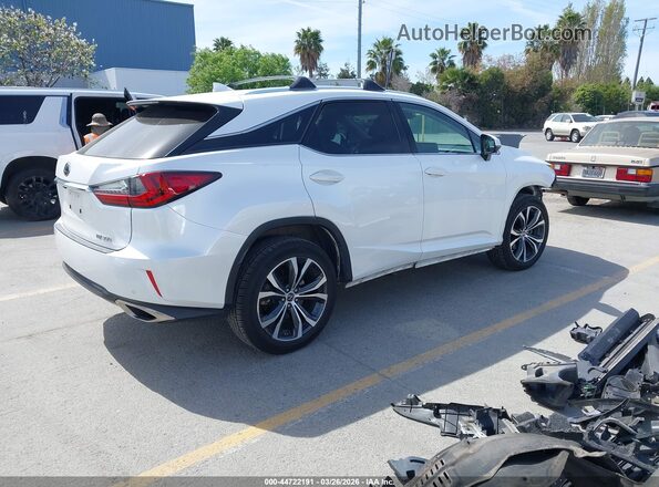 2T2BZMCA5JC163384 2018 LEXUS RX 350 Белый Задняя правая четверть