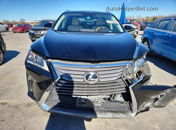2T2BZMCA6HC071310 2017 LEXUS RX Черный Вид спереди