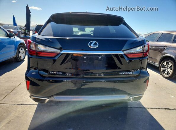 2T2BZMCA6HC071310 2017 LEXUS RX Черный Вид сзади