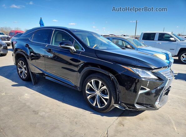 2T2BZMCA6HC071310 2017 LEXUS RX Черный Передняя правая четверть
