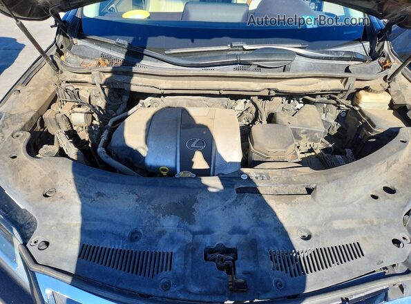 2T2BZMCA6HC071310 2017 LEXUS RX Черный Вид задней части салона