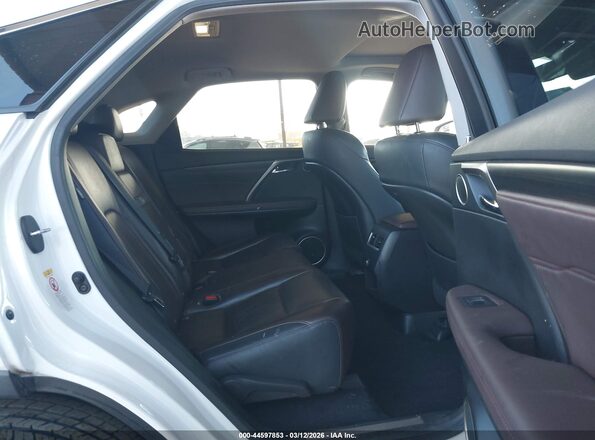 2T2BZMCA7GC033891 2016 LEXUS RX 350 White Widok naklejki z numerem VIN