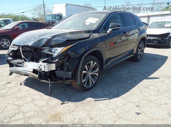 2T2BZMCA7JC150300 2018 LEXUS RX 350 Black Передня ліва чверть
