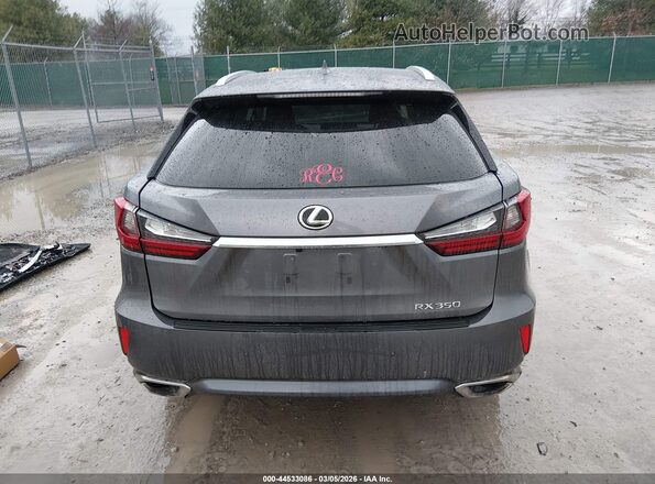 2T2BZMCA8HC076802 2017 LEXUS RX 350 Серебряный 