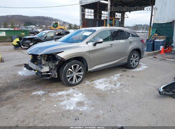 2T2BZMCA8HC117882 2017 LEXUS RX 350 Gray Передня ліва чверть