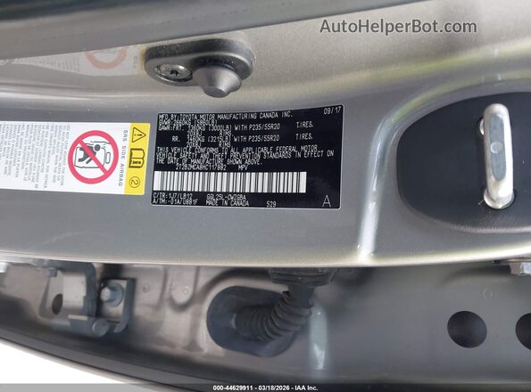 2T2BZMCA8HC117882 2017 LEXUS RX 350 Gray Вид підкапотного простору