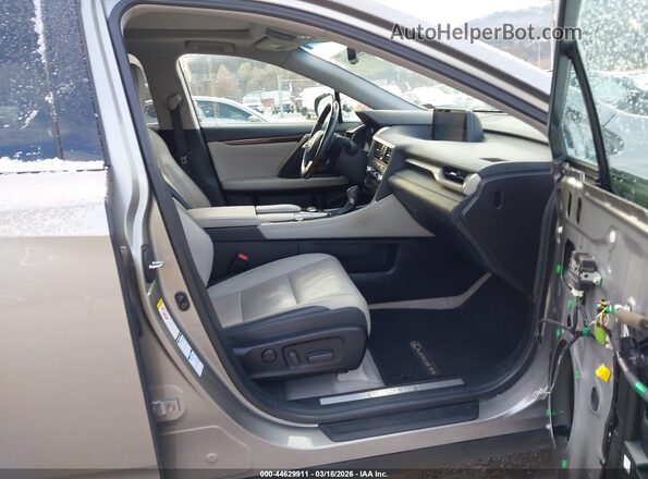 2T2BZMCA8HC117882 2017 LEXUS RX 350 Gray Вид салону спереду