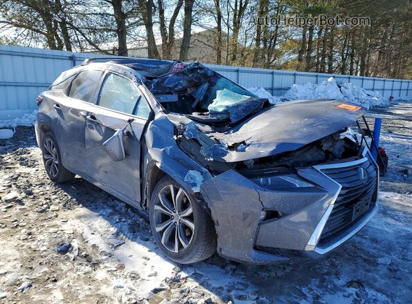 2T2BZMCAXGC013618 2016 LEXUS RX Gray Przód prawy