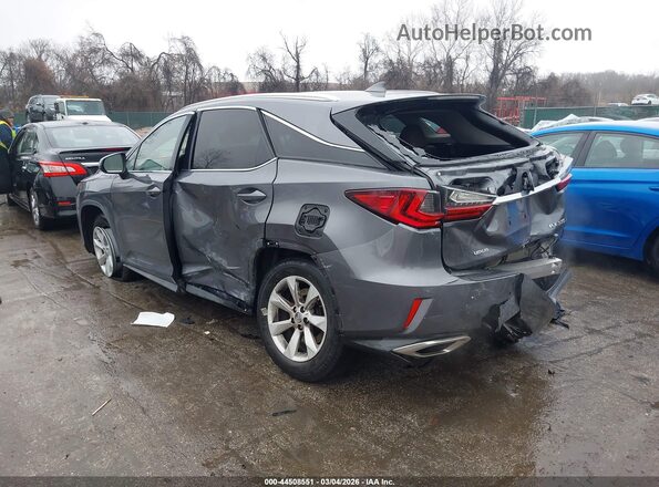 2T2BZMCAXHC107516 2017 LEXUS RX 350 Gray უკანა მარცხენა