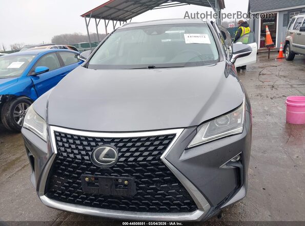 2T2BZMCAXHC107516 2017 LEXUS RX 350 Gray უკანა სალონის ხედი