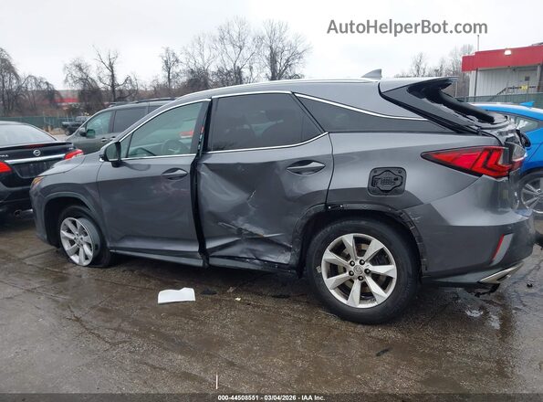 2T2BZMCAXHC107516 2017 LEXUS RX 350 Gray 