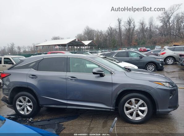 2T2BZMCAXHC107516 2017 LEXUS RX 350 Gray სალონის 360-გრადუსიანი ხედი
