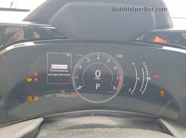 2T2GDCAZ6PC004907 2023 LEXUS NX Gray Вид щитка приладів