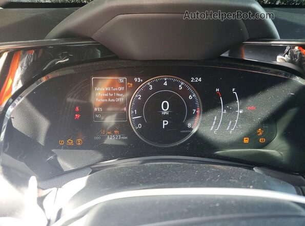 2T2GDCAZ7NC001852 2022 LEXUS NX Black Widok zestawu wskaźników