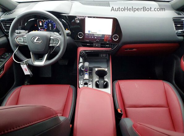 2T2GDCEZ6SC007311 2025 LEXUS NX White წინა პანელის ხედი