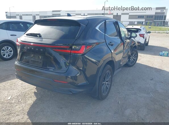 2T2GGCEZ0SC067155 2025 LEXUS NX 350 Черный Задняя правая четверть