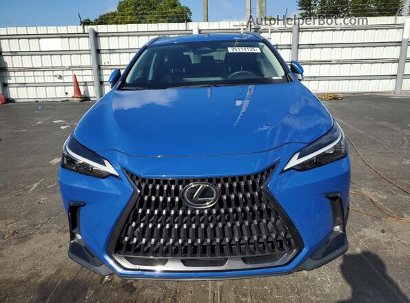 2T2GGCEZ6NC015792 2022 LEXUS NX Blue Front view