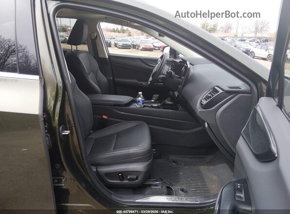 2T2GGCEZ7SC076290 2025 LEXUS NX 350 Зеленый Вид салона спереди