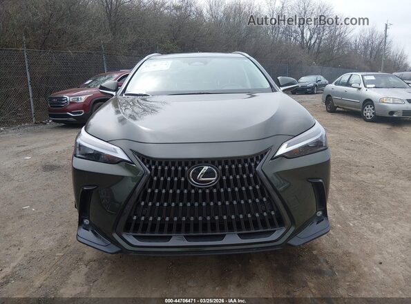 2T2GGCEZ7SC076290 2025 LEXUS NX 350 Зеленый Вид задней части салона