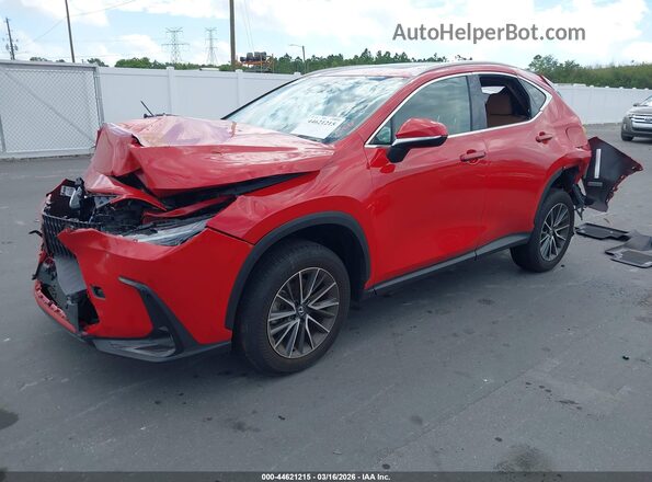 2T2GGCEZ7SC077665 2025 LEXUS NX 350 Красный Передняя левая четверть