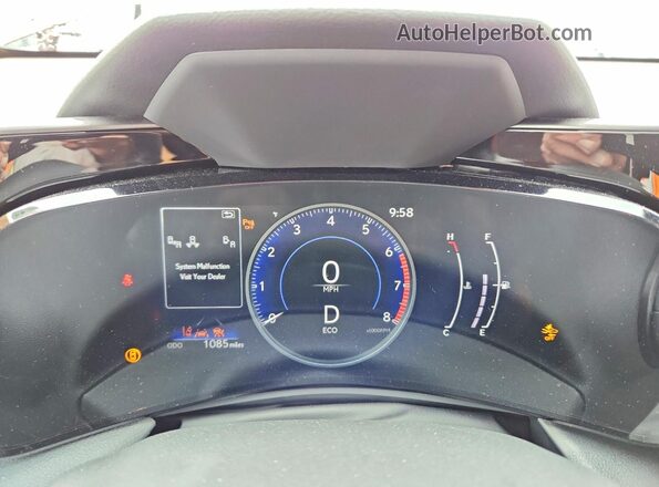 2T2GGCEZ8TC106754 2026 LEXUS NX Orange Widok zestawu wskaźników