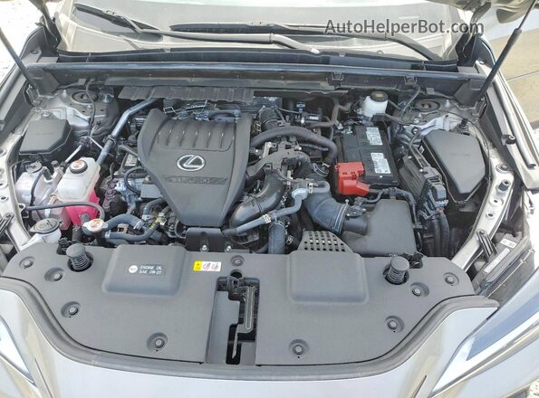 2T2GGCEZXRC035193 2024 LEXUS NX Gray Vista del compartimento del motor