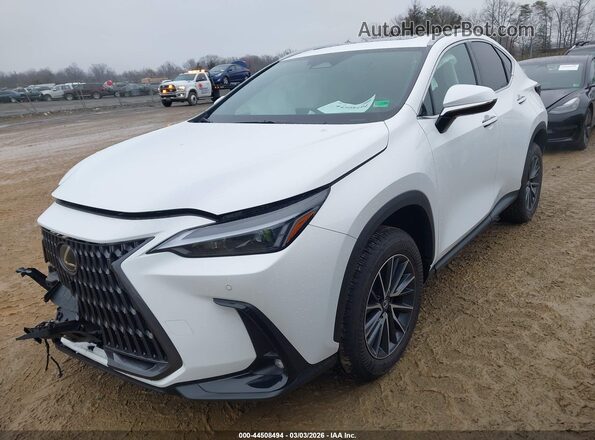 2T2GGCEZXTC102477 2026 LEXUS NX 350 White Առջևի ձախ երեք քառորդ տեսարան