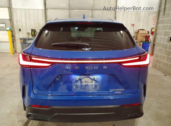 2T2GKCEZ1RC026283 2024 LEXUS NX Blue უკანა ხედი