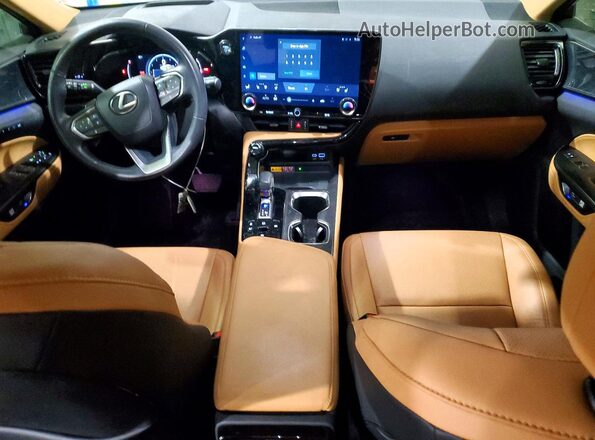 2T2GKCEZ1RC026283 2024 LEXUS NX Blue წინა პანელის ხედი