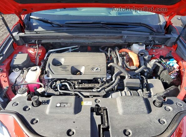 2T2GKCEZ2RC028477 2024 LEXUS NX Red Vista del compartimento del motor