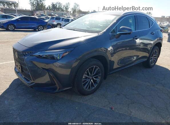 2T2GKCEZ5SC054951 2025 LEXUS NX 350H Gray Առջևի ձախ երեք քառորդ տեսարան