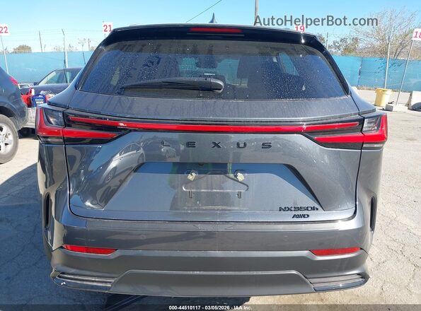2T2GKCEZ5SC054951 2025 LEXUS NX 350H Gray 