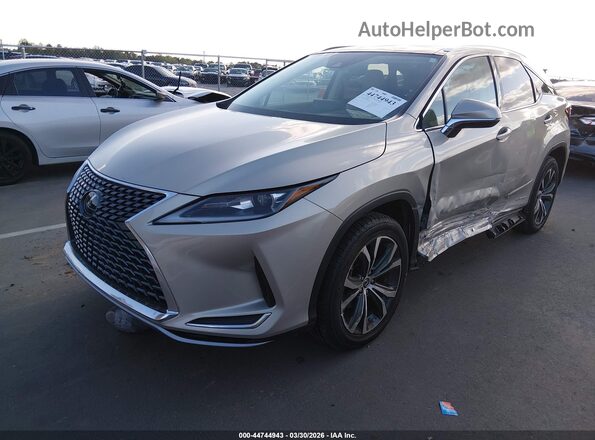 2T2HGMDA2MC063150 2021 LEXUS RX 450H Gold Front left