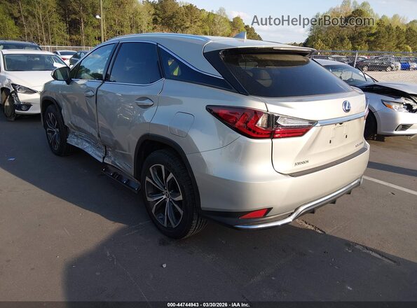 2T2HGMDA2MC063150 2021 LEXUS RX 450H Gold Rear left