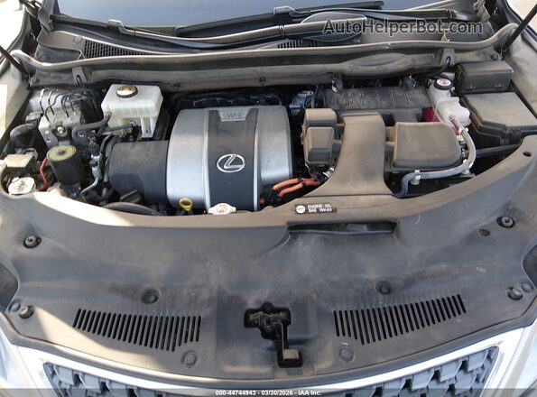 2T2HGMDA2MC063150 2021 LEXUS RX 450H Gold Rear view